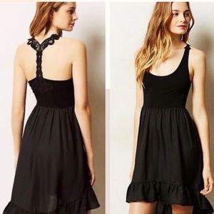 Anthropologie - Lili’s Closet Black Chemise